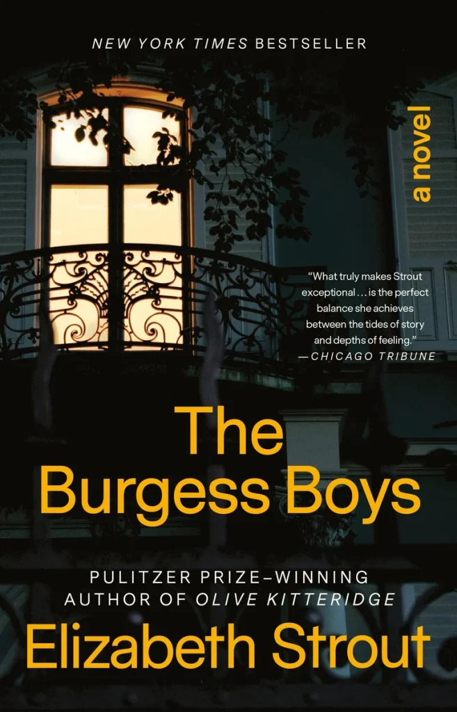 Book cover of The Burgess Boys by Elizabeth Strout