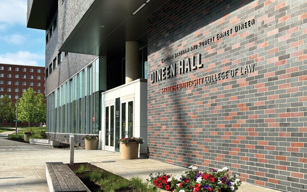 Dineen Hall in the summer